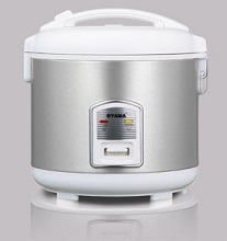 Oyama CFS-B12U All stainless rice cooker pot with stainless steel cooking bowl for your rice.