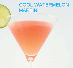 Cool Watermelon Martinia you can make with your Refurbished Ninja BL660 Professional Blender.