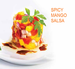 Spicy Mango Salsa to be made with your Refurbished Ninja BL660 Professional Blender with 1100-Watt Base.