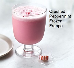 Crushed Peppermint Frozen Frappe you can make with your Refurbished Nutri Ninja BL480 Countertop Blender with Auto-IQ.