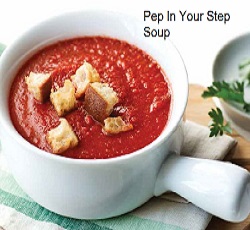 Pep In Your Step Soup to be made with your Refurbished Ninja BL480 Blender with Auto-IQ.