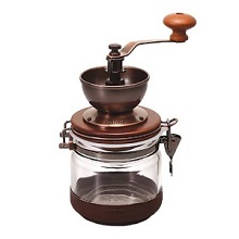 Hario "Canister" Ceramic Hand Crank Coffee Mill Grinder