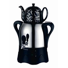Ovente Samovar Stainless Steel Electric Tea Maker