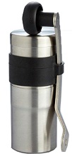 Portex Mini Stainless steel coffee grinder.