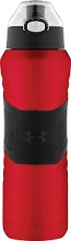 Under Armour Dominate 24 ounce Vacuum Stainless Steel Bottle Matte Red