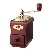 Zassenhaus Santiago Hand Coffee Mill Grinder, Mahogony