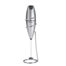 BonJour Oval Frother with Stand in Silver