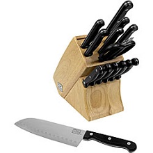Chicago Cutlery 15-piece Kitchen Knives Knife Set high quality in a Block for easy access.
