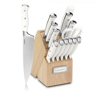 Cuisinart Classic 15 piece Stainless Steel Cutlery block set.