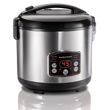 Hamilton Beach 14-Cup Rice Cooker, Black