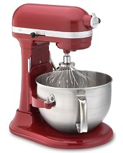 KitchenAid Stand Mixer in Empire Red