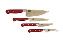 Mad Hungry 4-Piece Forged Steel Red Cutlery Sets