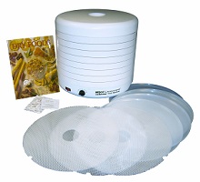 Nesco American Harvest 8 Tray Gardenmaster Food Dehydrator, Dry Fruit Dehydrator for Small Gardens