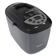 West Bend Programmable Hi rise Bread Maker Bread Baker Machine, Black. 